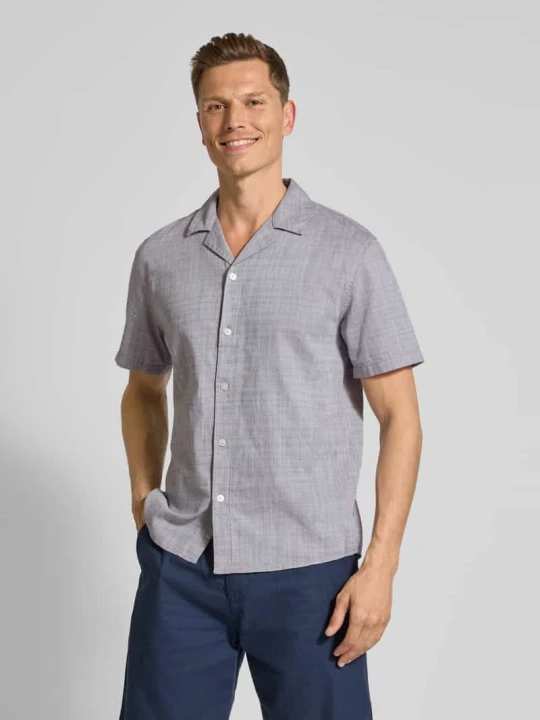 Zdjęcie produktu Koszula casualowa o kroju relaxed fit z czystej bawełny Tom Tailor Jasnoszary