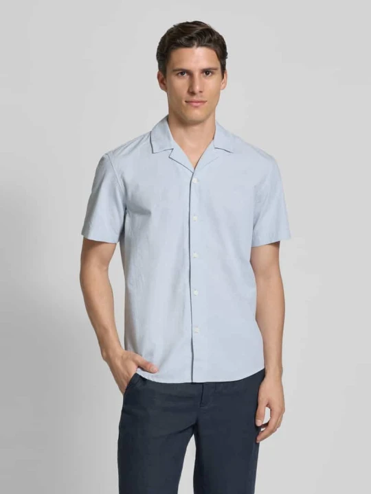 Zdjęcie produktu Koszula casualowa o kroju relaxed fit z czystej bawełny Tom Tailor Jasnoniebieski melanż