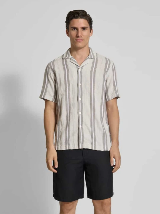 Zdjęcie produktu Koszula casualowa o kroju relaxed fit z czystej bawełny Tom Tailor Grafitowy