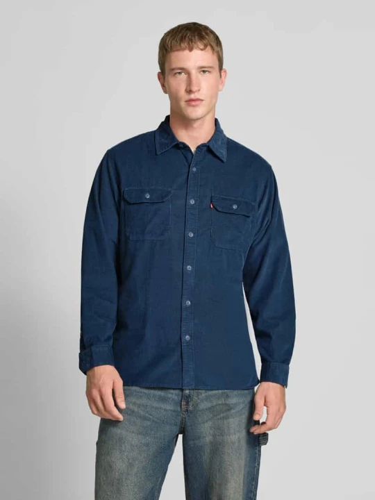 Zdjęcie produktu Koszula casualowa o kroju relaxed fit z kołnierzykiem typu kent model ‘JACKSON WORKER’ Levi's Granatowy
