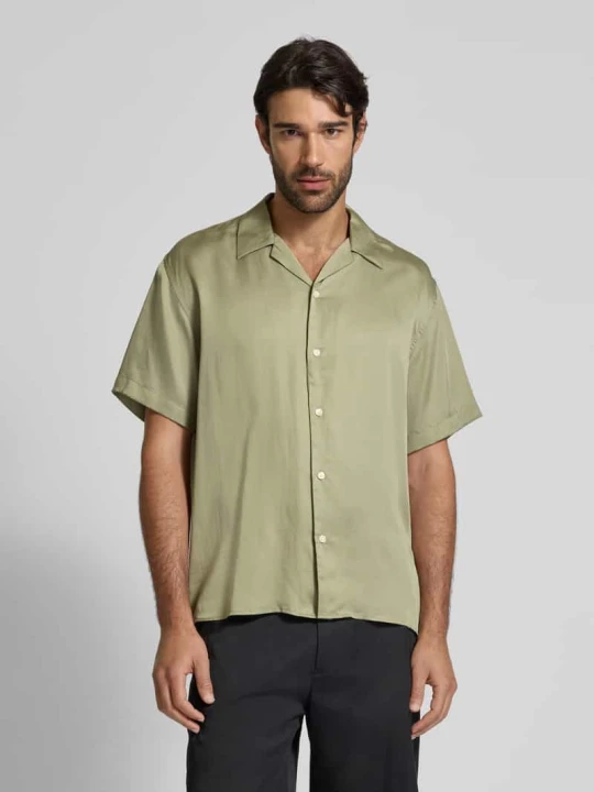 Zdjęcie produktu Koszula casualowa o kroju relaxed fit z lyocellu Selected Homme Jasnozielony