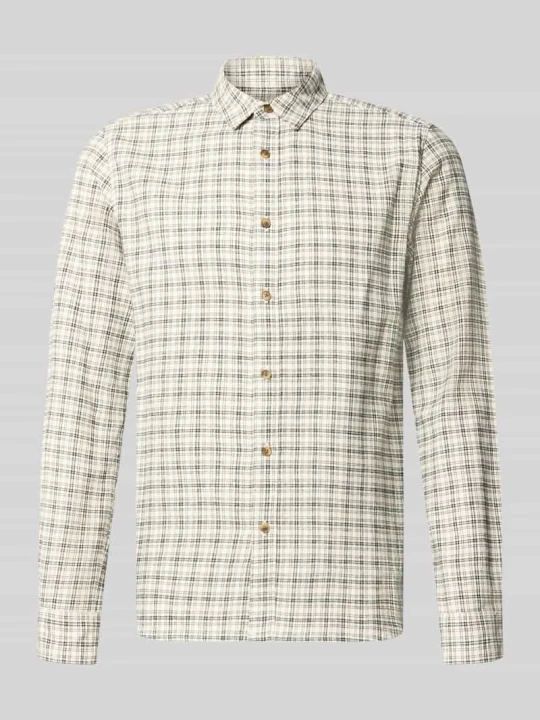 Zdjęcie produktu koszula casualowa o kroju slim fit z czystej bawełny model 'GUDMUND' Only & Sons Beżowy