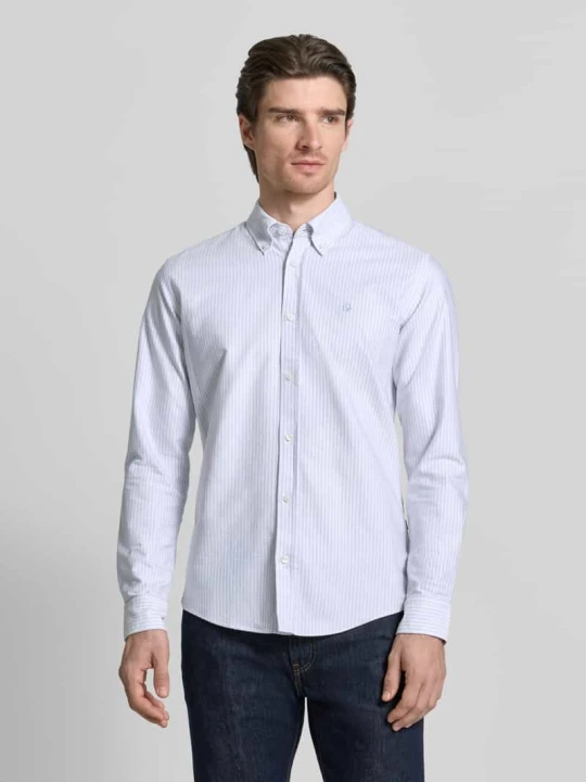 Zdjęcie produktu Koszula casualowa o kroju slim fit z czystej bawełny model 'H-ROAN' Boss Jasnofioletowy