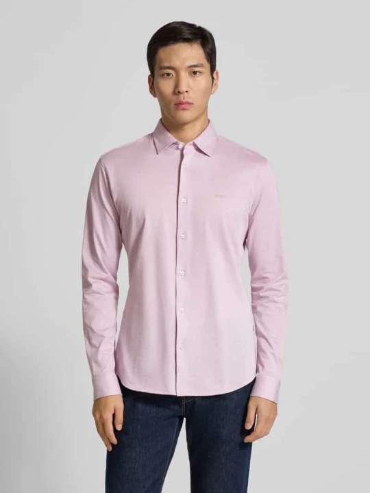 Zdjęcie produktu Koszula casualowa o kroju slim fit z czystej bawełny Model 'MYSOFT_2' Boss Różowy