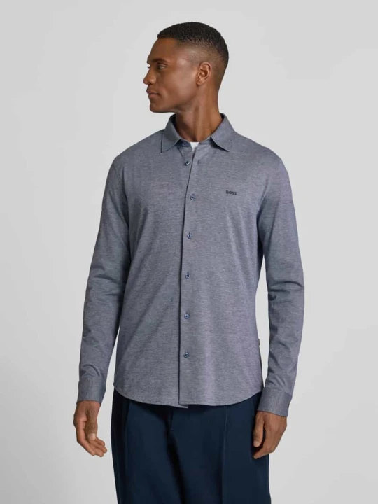 Zdjęcie produktu Koszula casualowa o kroju slim fit z czystej bawełny Model 'MYSOFT_2' Boss Granatowy