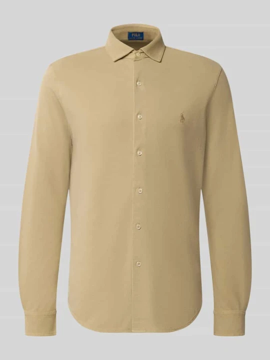 Zdjęcie produktu Koszula casualowa o kroju slim fit z czystej bawełny Polo Ralph Lauren Beżowy