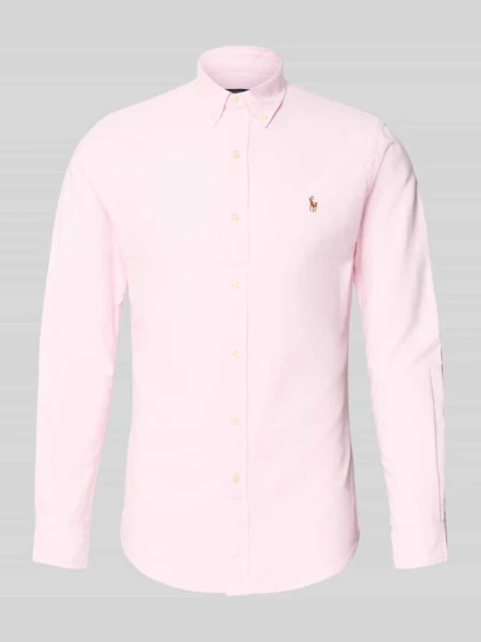 Zdjęcie produktu Koszula casualowa o kroju slim fit z czystej bawełny Polo Ralph Lauren Mocnoróżowy