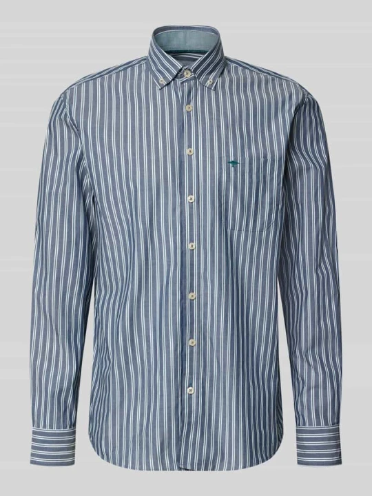 Zdjęcie produktu Koszula casualowa o kroju slim fit z kołnierzykiem typu button down FYNCH-HATTON Butelkowy zielony