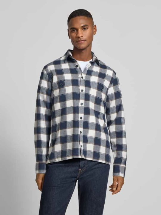 Zdjęcie produktu Koszula casualowa o kroju slim fit z kołnierzykiem typu kent model 'KAY' BRAX Granatowy