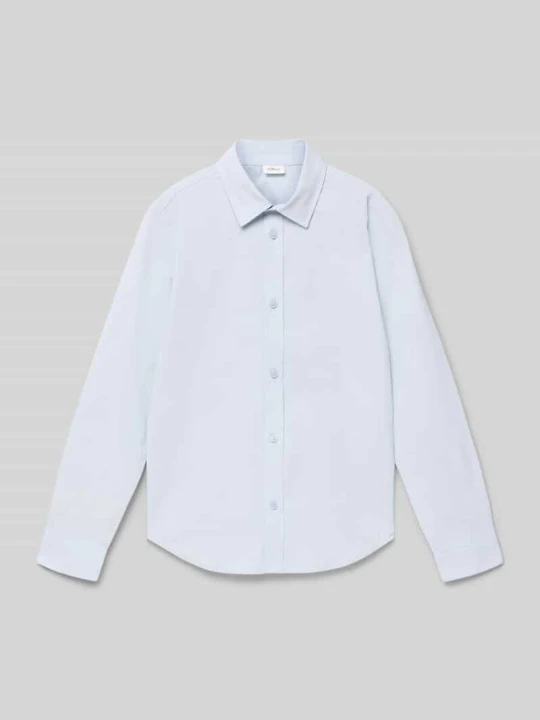 Zdjęcie produktu Koszula casualowa o kroju slim fit z mieszanki bawełny s.Oliver Błękitny