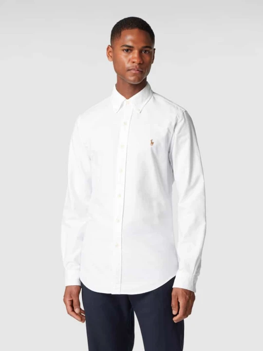 Zdjęcie produktu Koszula casualowa o kroju slim fit z tkaniny Oxford Polo Ralph Lauren Biały