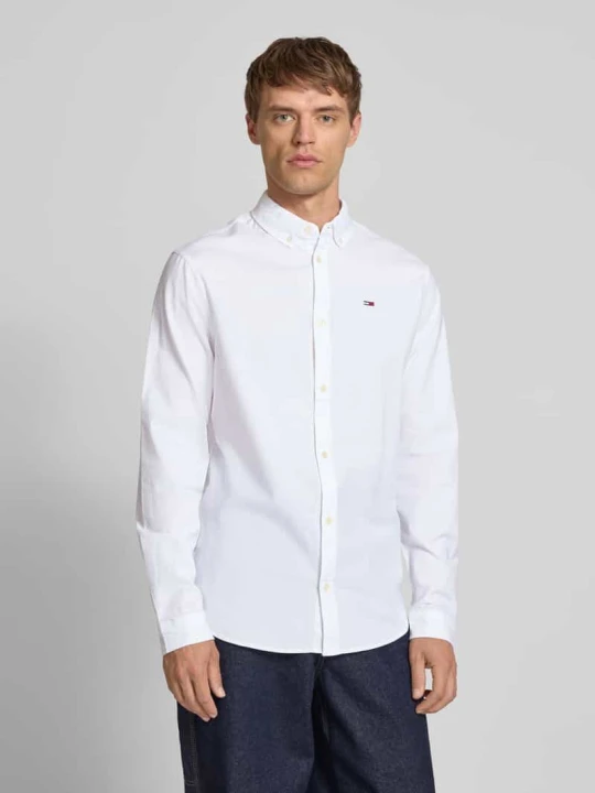 Zdjęcie produktu Koszula casualowa o kroju slim fit z tkaniny Oxford Tommy Jeans Biały