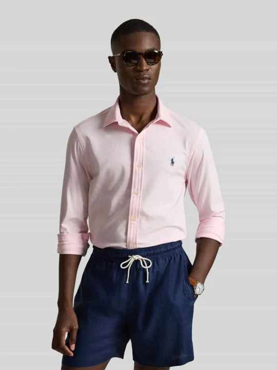 Zdjęcie produktu Koszula casualowa o kroju regular fit z wyhaftowanym logo Polo Ralph Lauren Różowy