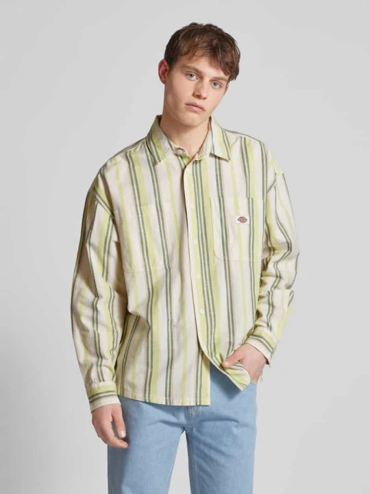 Zdjęcie produktu Koszula casualowa w paski Dickies Złamany biały