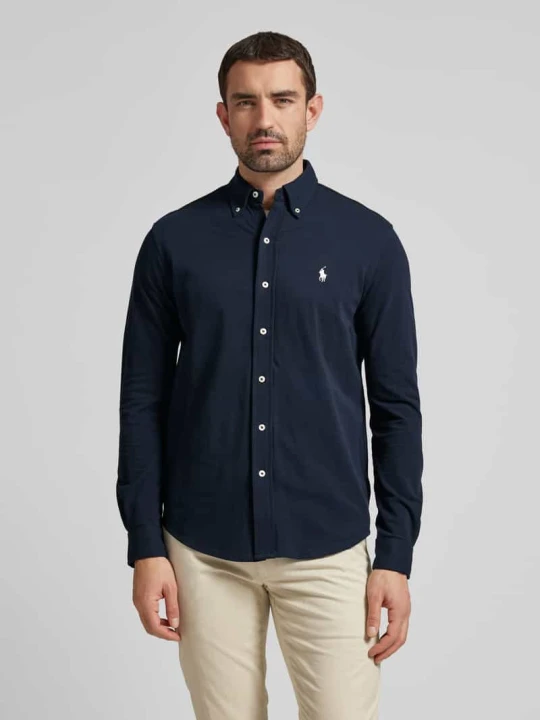 Zdjęcie produktu Koszula casualowa z bawełny Polo Ralph Lauren Granatowy