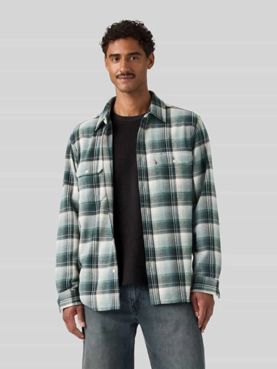 Zdjęcie produktu Koszula casualowa z brustaszą Levi's Niebieski