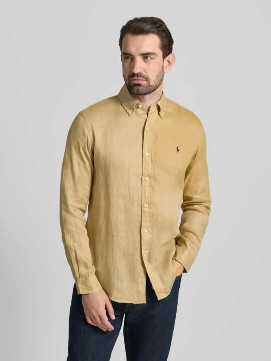 Zdjęcie produktu Koszula casualowa z czystego lnu Polo Ralph Lauren Beżowy