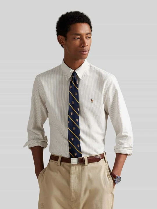 Zdjęcie produktu Koszula casualowa z czystej bawełny o kroju regular fit Polo Ralph Lauren Beżowy