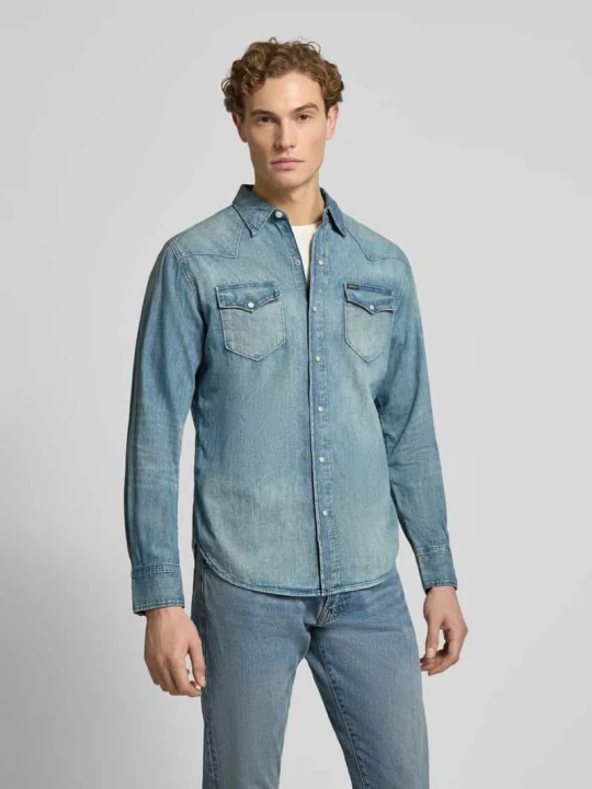Zdjęcie produktu Koszula casualowa z imitacji denimu Polo Ralph Lauren Niebieski