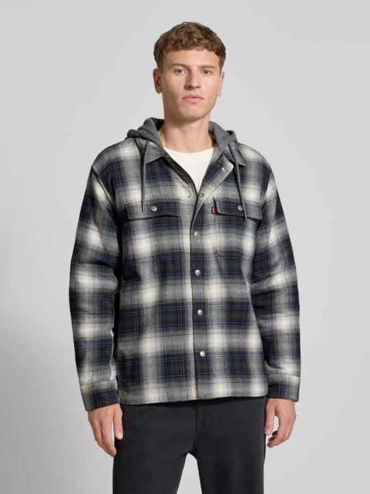 Zdjęcie produktu Koszulokurtka z kapturem model 'FRANCISCO' Levi's Czarny