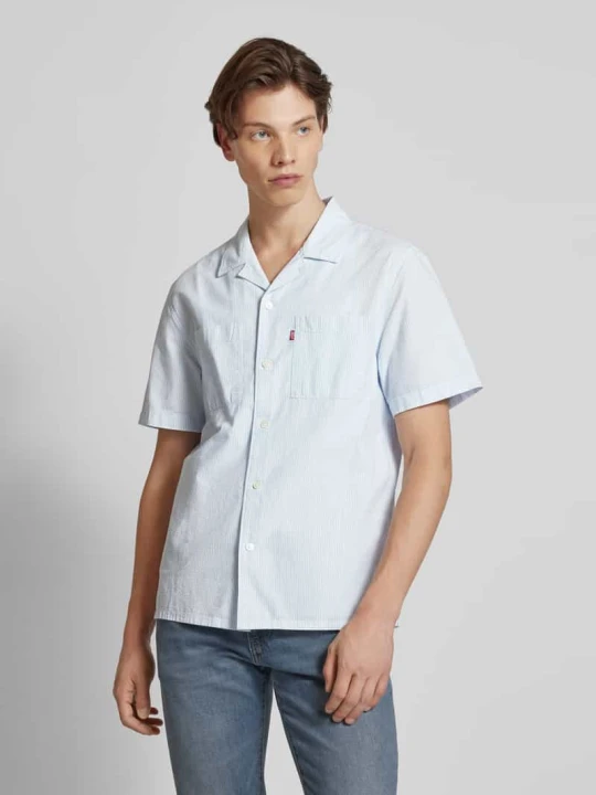 Zdjęcie produktu Koszula casualowa z kołnierzem z połami Levi's Jasnoniebieski