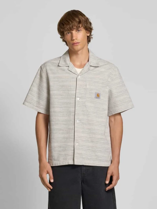 Zdjęcie produktu Koszula casualowa z kołnierzem z połami model ‘Gellar’ Carhartt WIP Beżowy