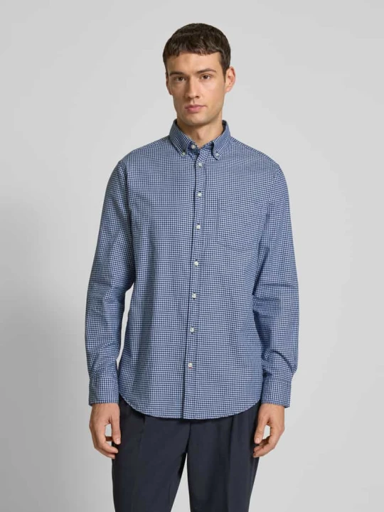 Zdjęcie produktu Koszula casualowa z kołnierzykiem typu button down Christian Berg Granatowy
