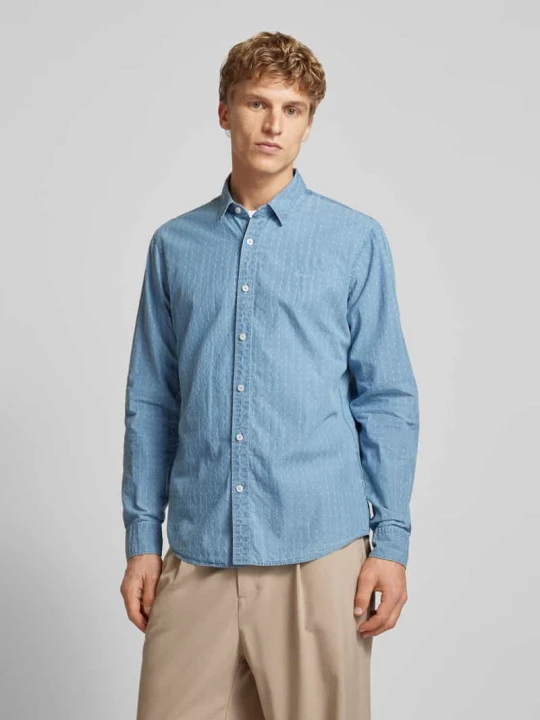 Zdjęcie produktu Koszula casualowa z kołnierzykiem typu kent Pepe Jeans Granatowy