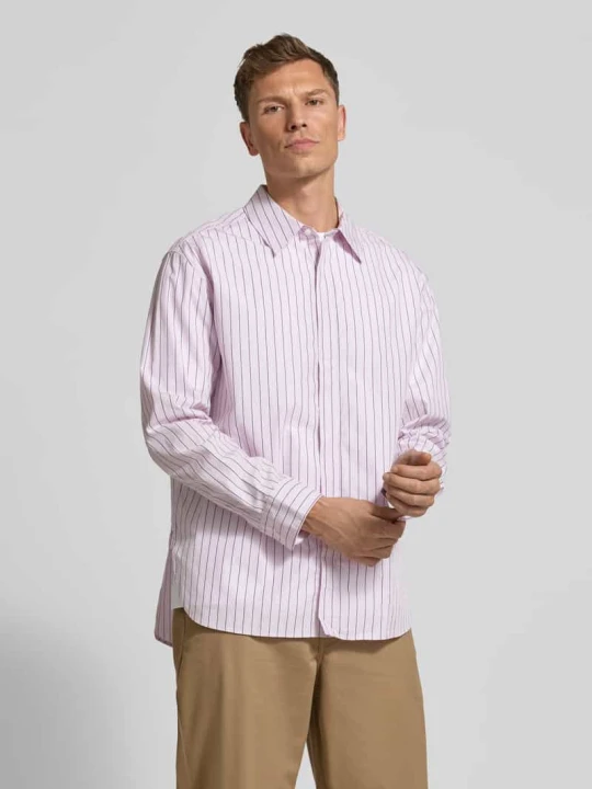 Zdjęcie produktu Koszula casualowa z krytą listwą guzikową Calvin Klein Jasnoróżowy
