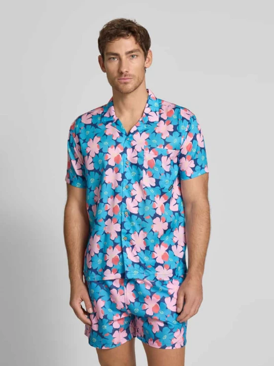 Zdjęcie produktu Koszula casualowa z listwą guzikową BOARDIES Mocnoróżowy
