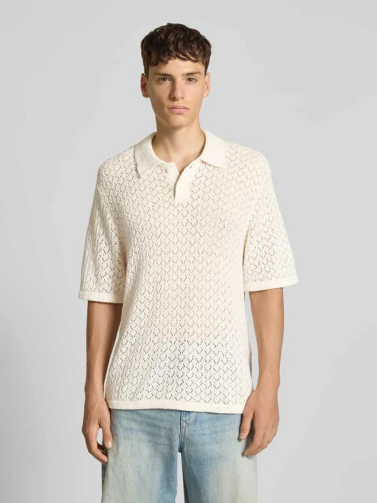 Zdjęcie produktu Koszula casualowa z listwą guzikową model ‘HYDRA’ Jack&Jones Złamany biały