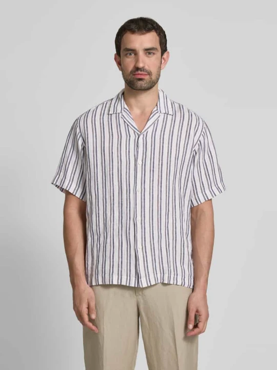 Zdjęcie produktu Koszula casualowa z listwą guzikową model ‘KYLIAN’ Selected Homme Złamany biały