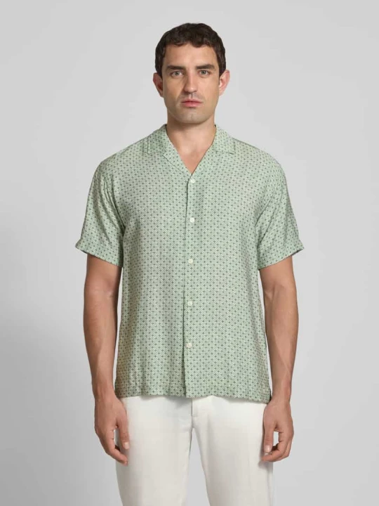 Zdjęcie produktu Koszula casualowa z listwą guzikową model ‘LINCOLN’ Jack&Jones Limonkowy