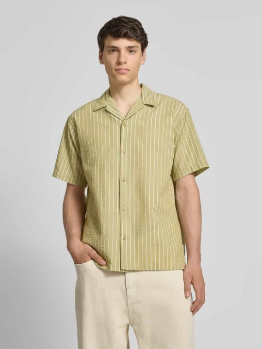 Zdjęcie produktu Koszula casualowa z listwą guzikową model ‘LUKE’ Jack&Jones Khaki