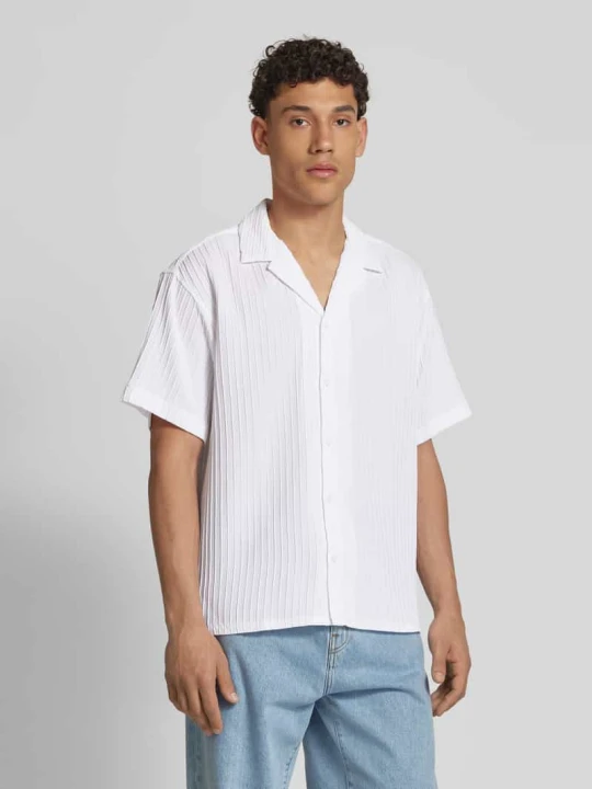Zdjęcie produktu Koszula casualowa z listwą guzikową model ‘MASSIMO’ Jack&Jones Biały