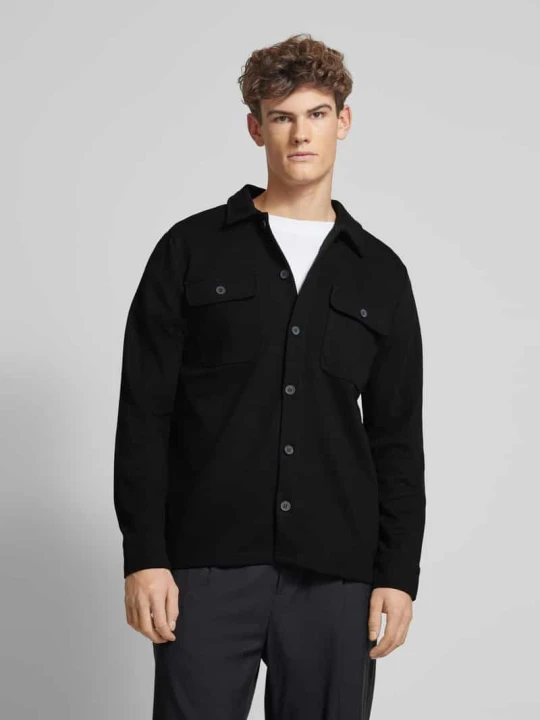 Zdjęcie produktu Koszula casualowa z listwą guzikową Model 'NEWKODYL' Only & Sons Czarny