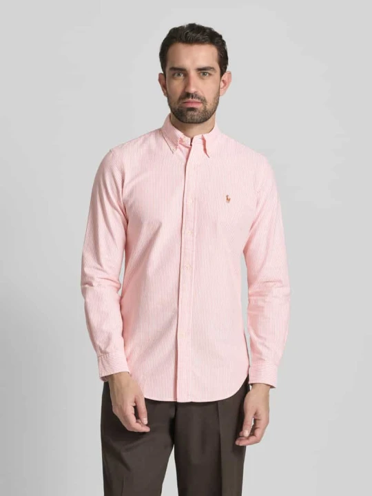 Zdjęcie produktu Koszula casualowa z listwą guzikową Polo Ralph Lauren Łososiowy