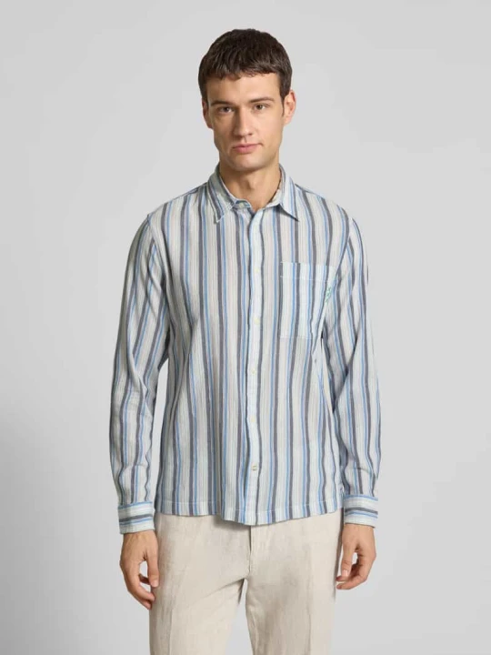 Zdjęcie produktu Koszula casualowa z listwą guzikową Scotch & Soda Lawendowy