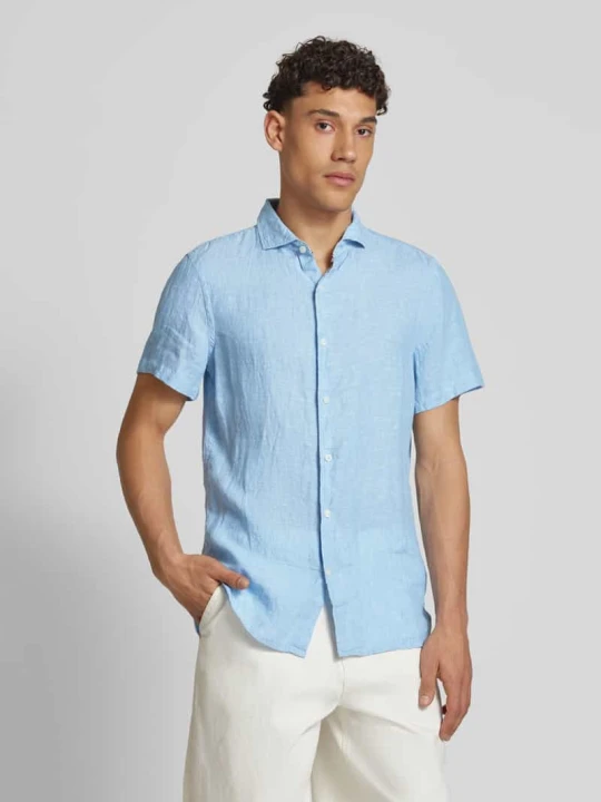 Zdjęcie produktu Koszula casualowa z listwą guzikową Superdry Błękitno-niebieski