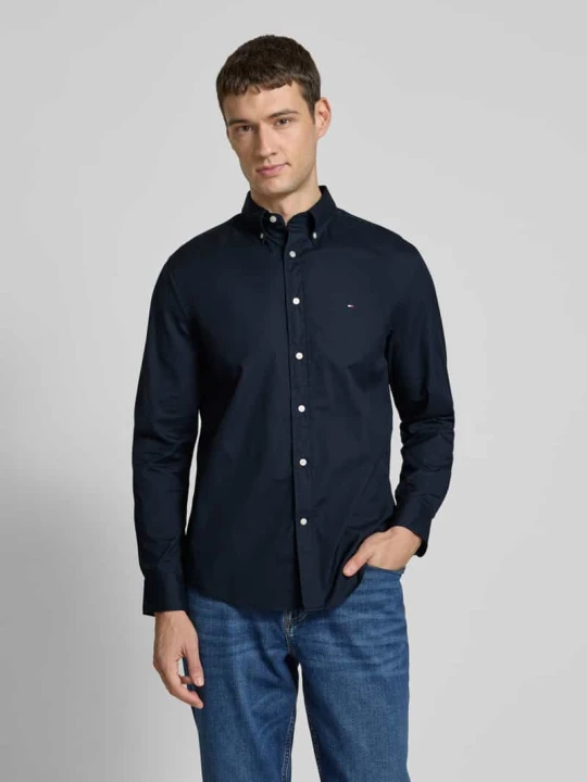 Zdjęcie produktu Koszula casualowa z listwą guzikową Tommy Hilfiger Granatowy