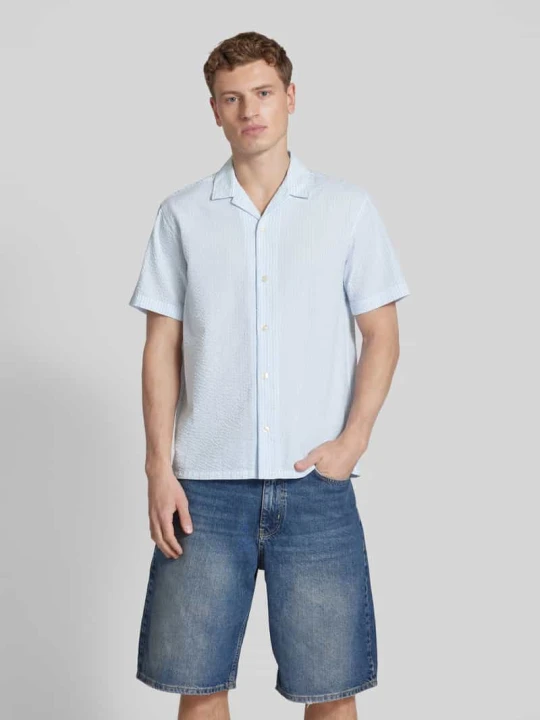 Zdjęcie produktu Koszula casualowa z listwą guzikową Jack&Jones Jasnoniebieski
