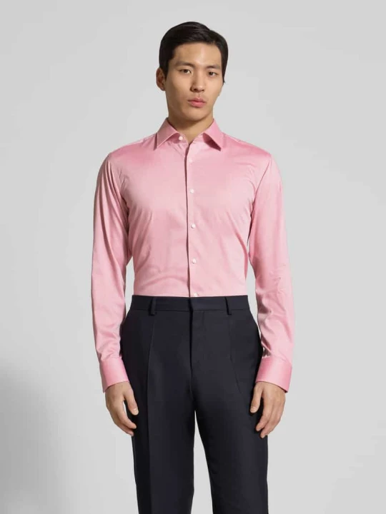 Zdjęcie produktu Koszula casualowa z mieszanki bawełny w kroju regular fit model 'H-JOE-K-C1-261' Boss Czerwony