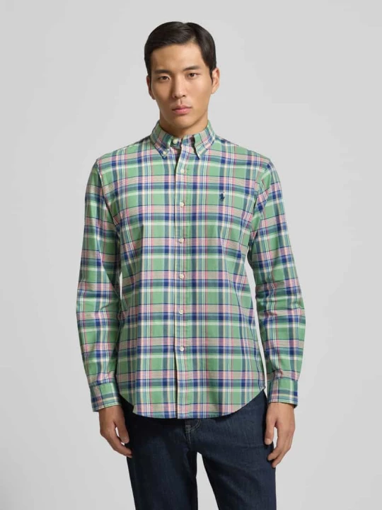 Zdjęcie produktu Koszula casualowa z wyhaftowanym logo Polo Ralph Lauren Zielony