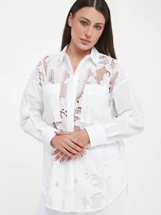Zdjęcie produktu Koszula damska ażurowa JOSEPH RIBKOFF