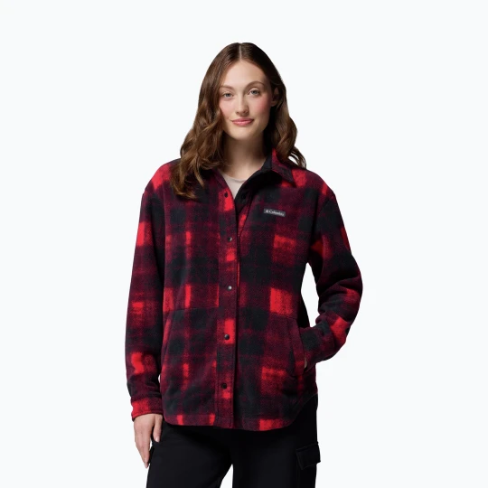 Zdjęcie produktu Koszula damska Columbia Benton Springs mountain red omblur tonal