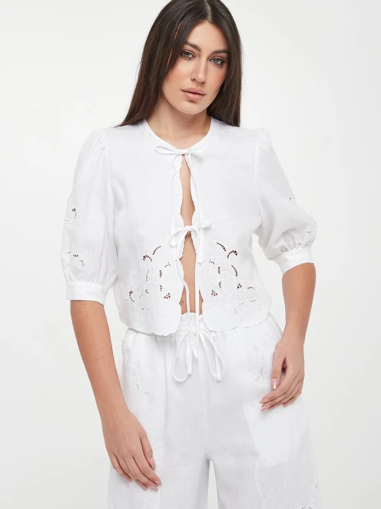 Zdjęcie produktu Koszula damska lniana TWINSET