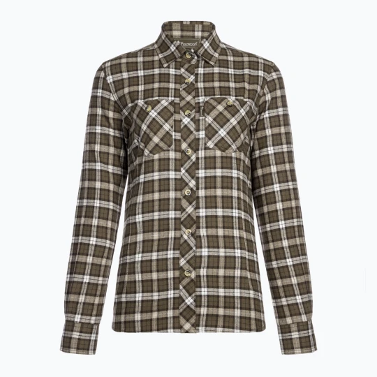 Zdjęcie produktu Koszula damska Pinewood Felicia d.green / offwhite
