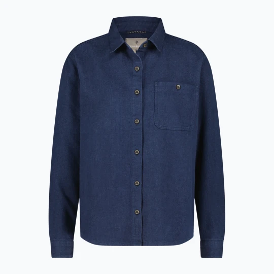 Zdjęcie produktu Koszula damska Royal Robbins Clouds Rest Hemp deep blue htr Granatowy