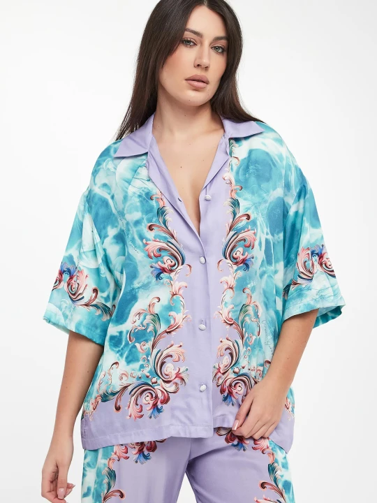 Zdjęcie produktu Koszula damska ze wzorem VERSACE JEANS COUTURE
