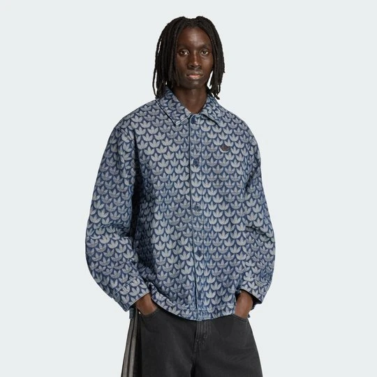 Zdjęcie produktu KOSZULA DENIM MONOGRAM Adidas Indigo Denim